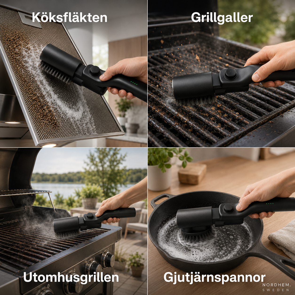 Nordhem TORQ grillborste